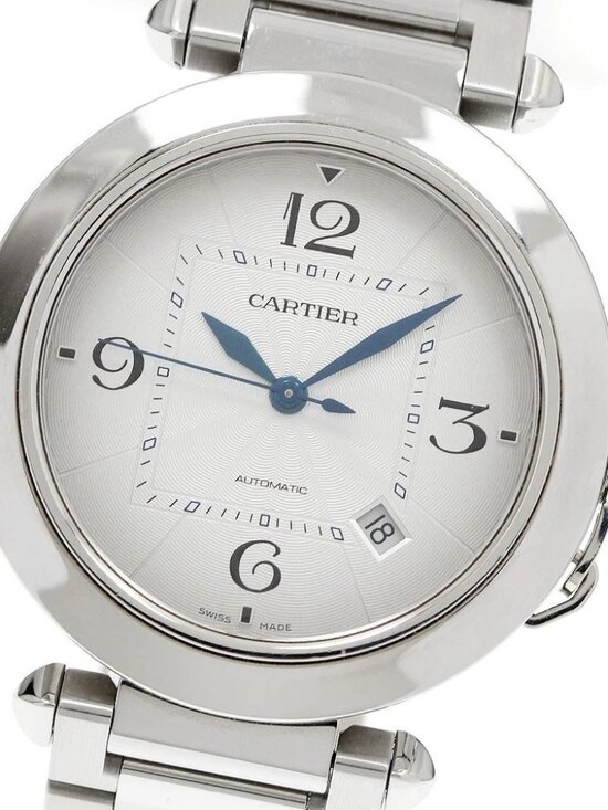 CARTIER Pasha de Cartier 41mm WSPA0009 Date Silver Dial Automatic Men\'s_962093 main image 3